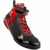 Playwell Venum Elite Low Top Giant Boxing Shoes - Black/ Red Boxing Boots