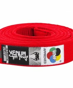 Playwell Coloured Belts Venum WKF Approved Karate Red Belt