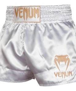 Playwell Venum Classic Muay Thai Shorts - White
