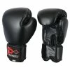 Playwell Vegan Black Boxing Gloves