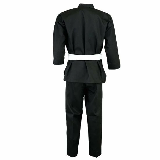 Playwell Karate Black V-Neck Pull Over Uniform : Children - 9oz Karate Uniforms 2 Playwell Karate Black V-Neck Pull Over Uniform : Children - 9oz Karate Uniforms