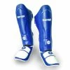 Playwell Top Ten WAKO Approved Shin & Instep Guards - Blue Shin Protection