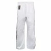 Playwell Full Contact Trousers - White W/ 2 Black Stripes Cotton