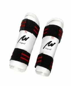 Playwell Shin And Forearm Protection Elite White Vinyl Forearm Guard