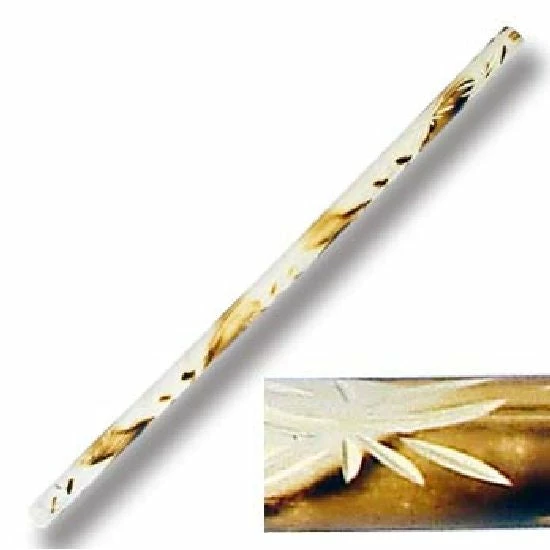 Playwell Escrima Stick White Wax Carved & Burnt Pattern Escrima Sticks / Kali Sticks 1 Playwell Escrima Stick White Wax Carved & Burnt Pattern Escrima Sticks / Kali Sticks