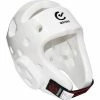 Playwell WTF Approved White Dipped Foam Head Guard WTF Approved Taekwondo Protective Equipment