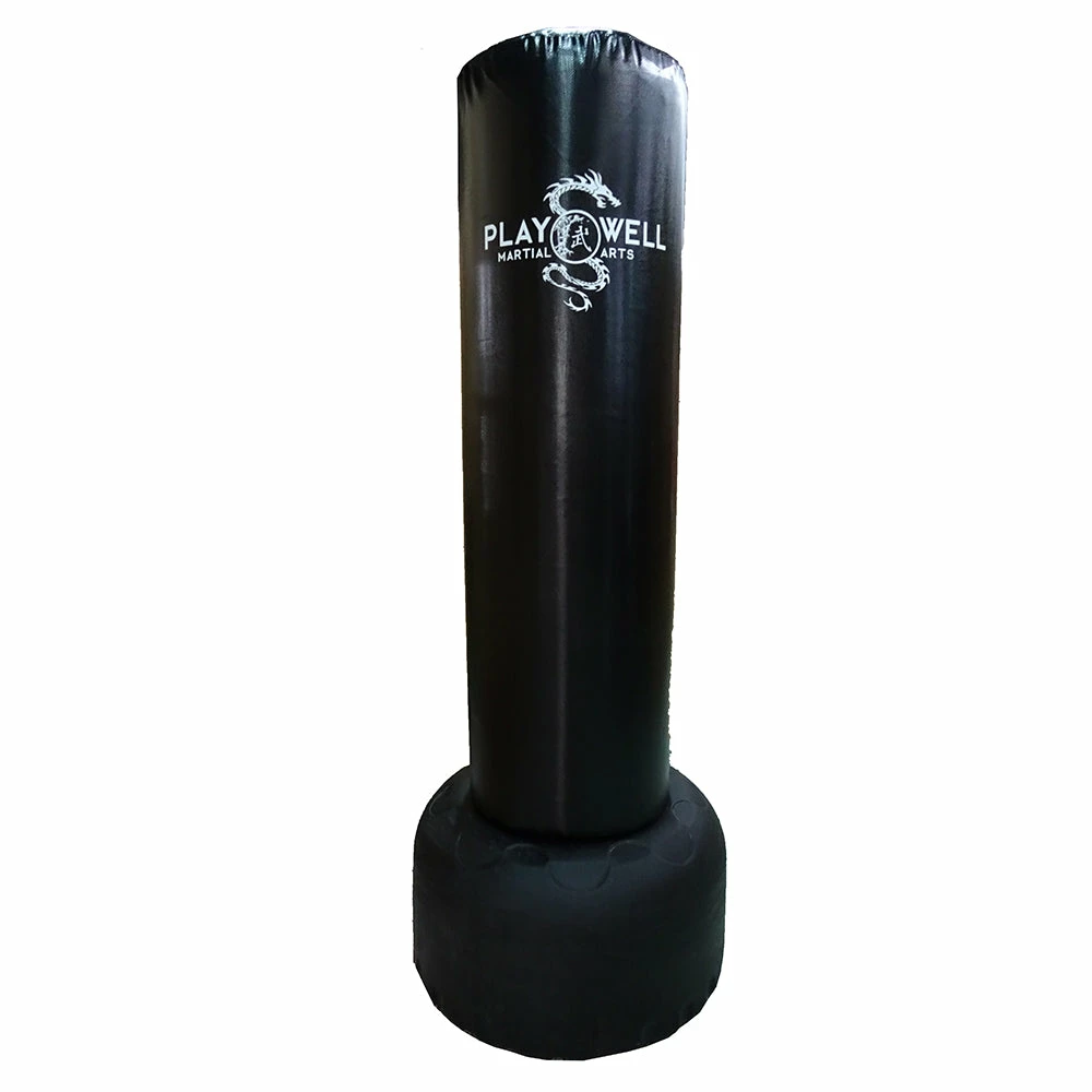 Playwell XXL 6FT Freestanding Punch Bag Black 1 Playwell XXL 6FT Freestanding Punch Bag Black