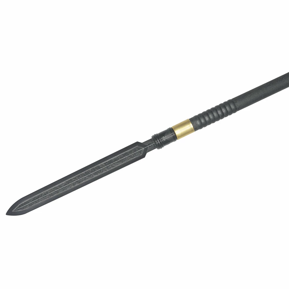 Playwell Black Polypropylene Full Contact Japanese Spear Stick - Yari Rubber/Foam/Plastic Weapons 1 Playwell Black Polypropylene Full Contact Japanese Spear Stick - Yari Rubber/Foam/Plastic Weapons